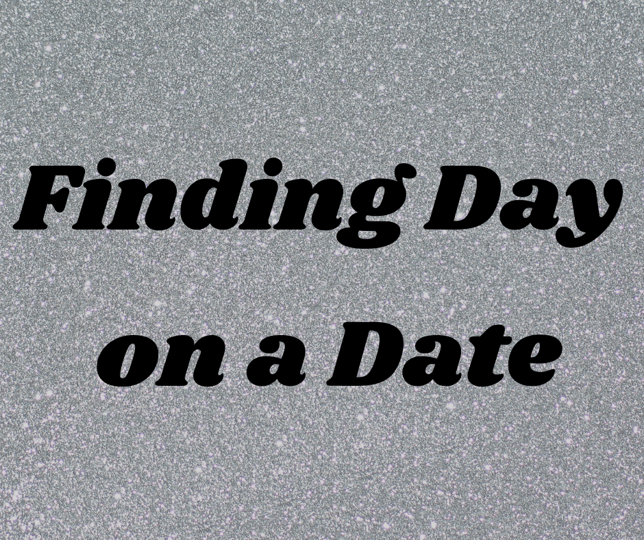 किसी विशेष तिथि पर पड़ने वाला दिन जानना (Finding day on a particular date)
