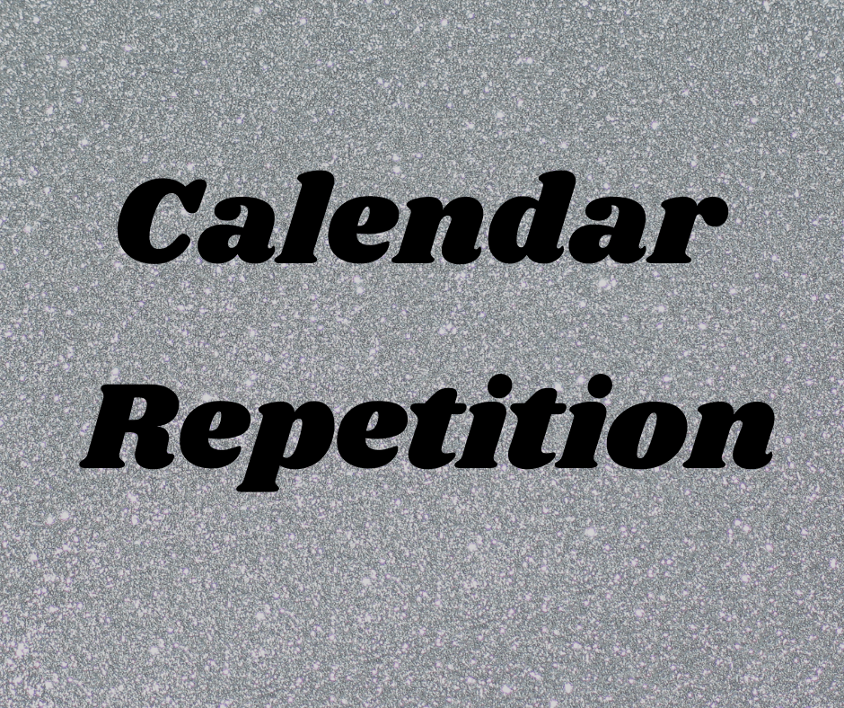 कैलेंडर दोहराव की मूल अवधारणाएं (Basics of Calendar Repetition)